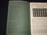 1924 WILLIAM WOOD AND COMPANY MEDICAL PUBLICATIONS CATALOG - J 7556