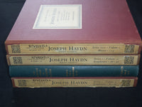 1950-1951 JOSEPH HAYDN COMPLETE WORKS BOUND VOLUME LOT OF 4 - KD 4838
