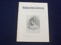 1891 DECEMBER 19 THE ILLUSTRATED AMERICAN MAGAZINE -MISS MATTIE MITCHELI- J 9726