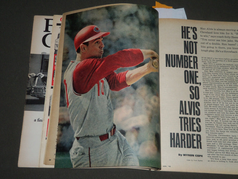 1965 AUGUST SPORT MAGAZINE - MICKEY MANTLE COVER - GREAT PHOTOS - SP 2817