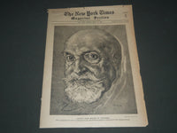 1925 APRIL 26 NEW YORK TIMES MAGAZINE SECTION - LEOPOLD AUER - NP 2711