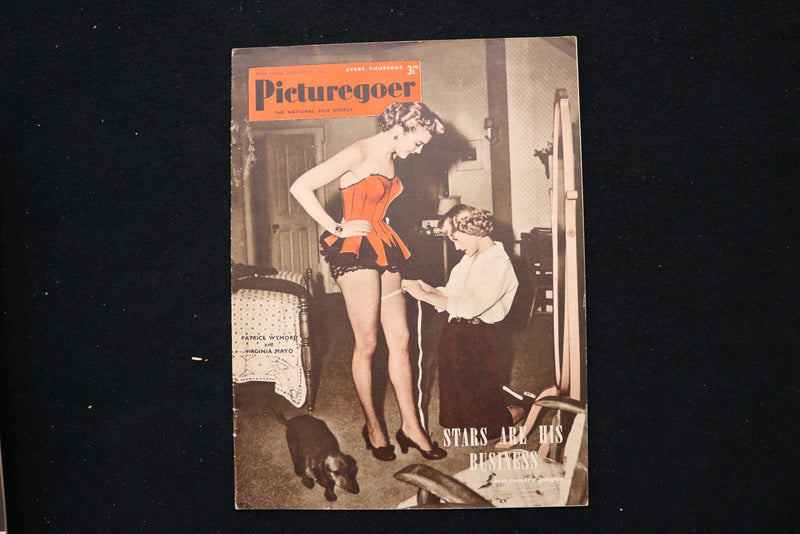 1952 SEP 6 PICTUREGOER MAGAZINE - PATRICE WYMORE & VIRGINIA MAYO COVER - E 26022