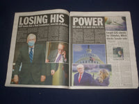 2021 JANUARY 2 NEW YORK DAILY NEWS NEWSPAPER - SENATE OVERRIDES TRUMP VETO