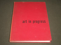 1944 ART IN PROGRESS BY MUSEUM OF MODERN ART HARDCOVER BOOK - KD 3837