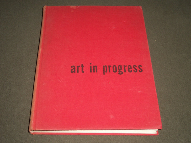 1944 ART IN PROGRESS BY MUSEUM OF MODERN ART HARDCOVER BOOK - KD 3837
