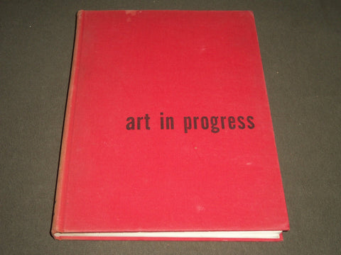 1944 ART IN PROGRESS BY MUSEUM OF MODERN ART HARDCOVER BOOK - KD 3837