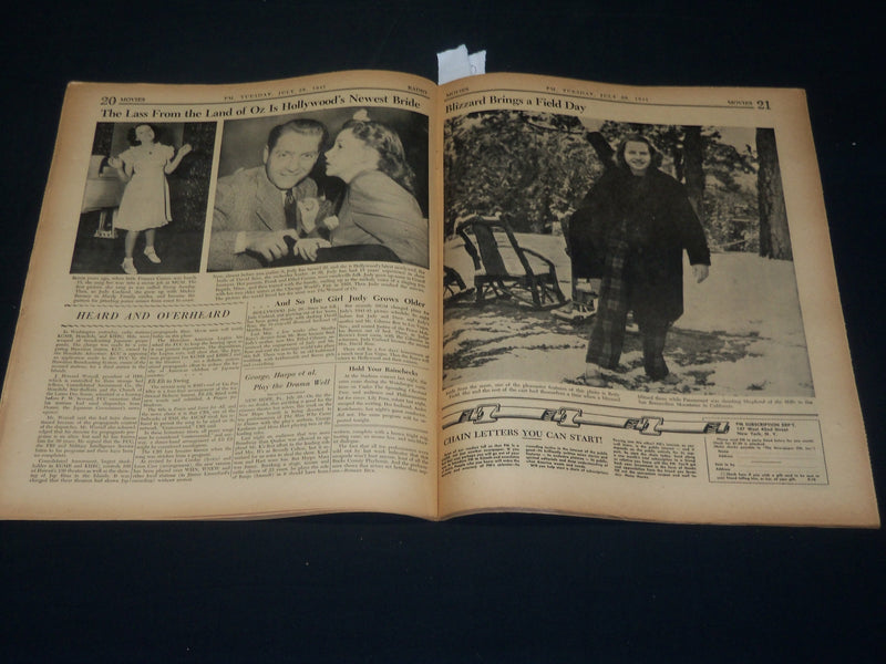 1941 JULY 29 PM'S WEEKLY NEWSPAPER - JAPS MAY GET OIL AS TENSION EASES - NP 4927