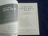 1952 OFFICIAL COLLEGIATE FOOTBALL RECORD BOOK - JOHN LATTNER COVER - SP 7492R