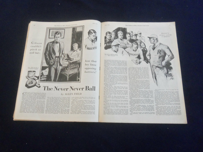 1933 JUNE AMERICAN BOY MAGAZINE - THE TIME ELEMENT - ST 7076