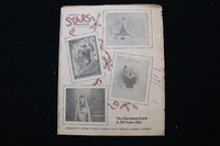 1964 DECEMBER 6 STARS MAGAZINE - 121 YEAR OLD CHRISTMAS CARD COVER - E 25719