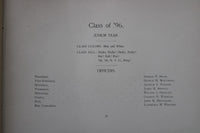 1896 THE VIOLET NEW YORK UNIVERSITY YEARBOOK - YB 3591
