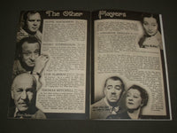 1937 FAN FARE SOUVENIR PROGRAMME - FOR YOU ALONE - GRACE MOORE - GRANT - J 2639