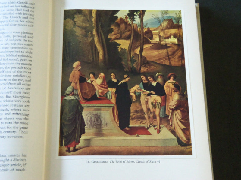 1952 THE ITALIAN PAINTERS OF THE RENAISSANCE BY BERNARD BRENSON BOOK - KD 3802