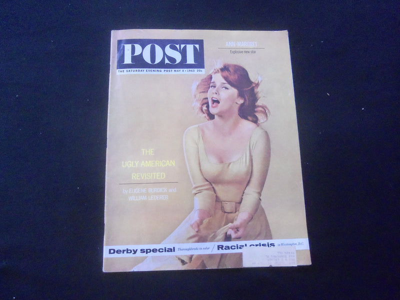 1963 MAY 4 THE SATURDAY EVENING POST MAGAZINE - ANN-MARGARET COVER - SP 885E