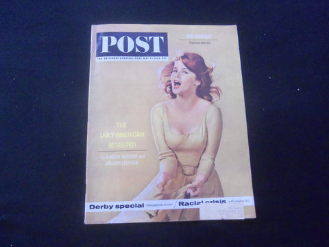 1963 MAY 4 THE SATURDAY EVENING POST MAGAZINE - ANN-MARGARET COVER - SP 885E