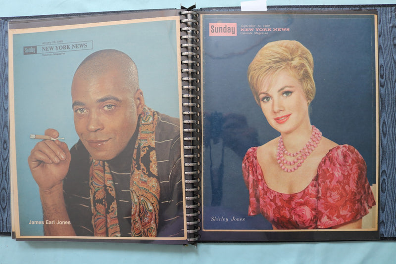 MOVIE STAR MAGAZINE PHOTO ALBUM- DAVID JANSSEN-MARTHA HYER-CHARLTON HESTON - #30