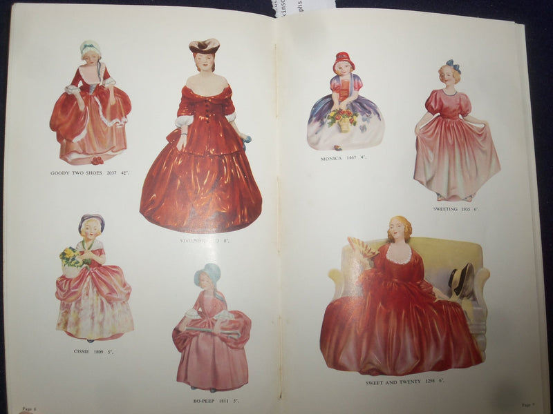 1950'S ROYAL DOULTON FIGURES CATALOG - J 9355