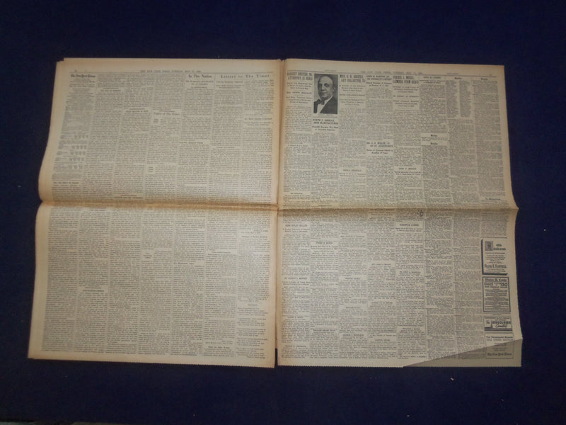 1943 MAY 11 NEW YORK TIMES -AXIS REMNANTS POUNDED ON CAP BON AND IN SEA- NP 6536