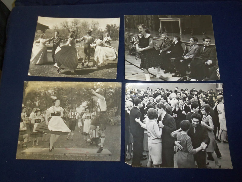 VINTAGE DANCE PUBLICITY PHOTOS - LOT OF 6 - J 4628