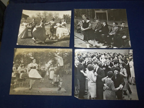 VINTAGE DANCE PUBLICITY PHOTOS - LOT OF 6 - J 4628