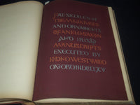 1868 MINIATURES & ORNAMENTS OF ANGLO-SAXON & IRISH MANUSCRIPTS - WESTWOOD- Z 253