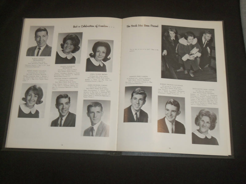 1964 SAINT MARY'S HIGH SCHOOL YEARBOOK - SOUTH AMBOY, NEW JERSEY - YB 2140