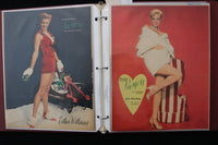 1950'S PHOTOPLAY MAGAZINE PIN-UPS SCRAPBOOK - E 24894