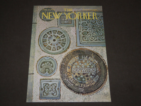 1965 JULY 31 NEW YORKER MAGAZINE FRONT COVER ONLY - GREAT ART FOR FRAMING