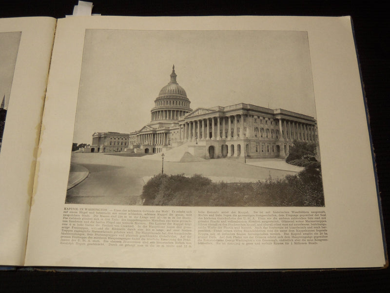 1900'S QUER DURCH AMERIKA BOOK NATURWUNDER SEHENSWURDIGKEIFEN VOLUME - KD 7986