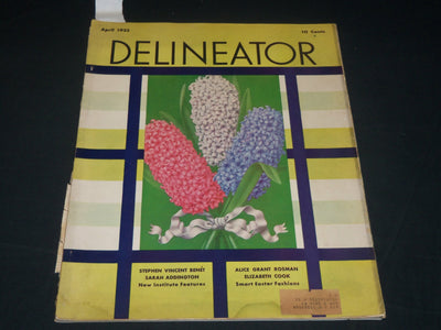 1933 APRIL THE DELINEATOR MAGAZINE - GREAT FASHION ILLUSTRATIONS - ST 530Q