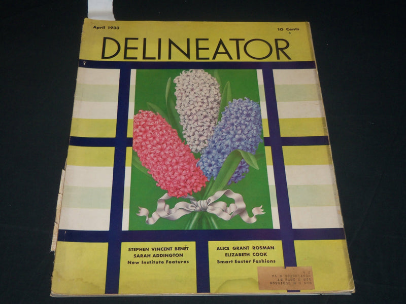 1933 APRIL THE DELINEATOR MAGAZINE - GREAT FASHION ILLUSTRATIONS - ST 530Q