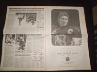 1999 APRIL 19 USA TODAY NEWSPAPER - WAYNE GRETZKY SAYS GOODBYE, RETIRES- NP 8024