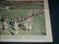 1949 NOVEMBER 13 SUNDAY NEWS - HEMPSTEAD HIGH MARCHING BAND CENTERFOLD - NP 3702