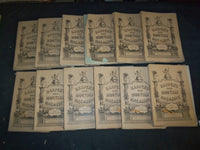 1886 HARPER'S MONTHLY MAGAZINE - LOT OF 12 - COMPLETE YEAR - WR 688A