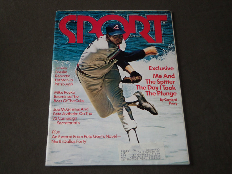1973 SEPTEMBER SPORT MAGAZINE - GAYLORD PERRY COVER - CW 398