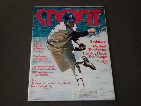 1973 SEPTEMBER SPORT MAGAZINE - GAYLORD PERRY COVER - CW 398