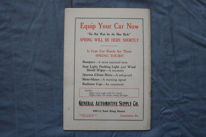1927-1930 LANCASTER MOTORIST MAGAZINE - LOT OF 12 - O 3737