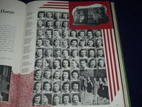 1942 OREGANA UNIVERSITY OF EUGENE OREGON YEARBOOK - GREAT PHOTOS - YB 877