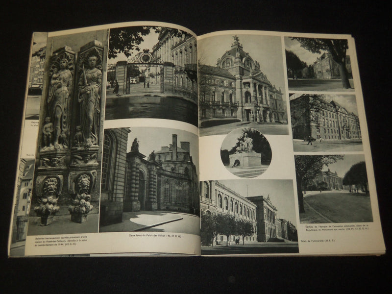 1952 STRASBOURG ASPECTS CONNUS ET INCONNUS FRENCH BOOK - KD 5855