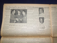 1944 JAN 14 NEW YORK TIMES-ROOSEVELT PRESENTS $99,769,000,000 WAR BUDGET-NP 6554