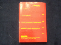 1979 MANAGING STRESS HARDCOVER BOOK BY JERE E. YATES - KD 8679