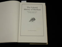 1974 THE COLONIAL HISTORY OF HARTFORD BOOK BY WILLIAM DELOSS LOVE - KD 6387