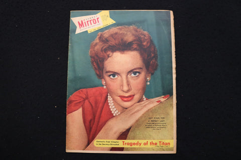 1953 NOVEMBER 8 SUNDAY MIRROR MAGAZINE - DEBORAH KERR COVER - E 25536
