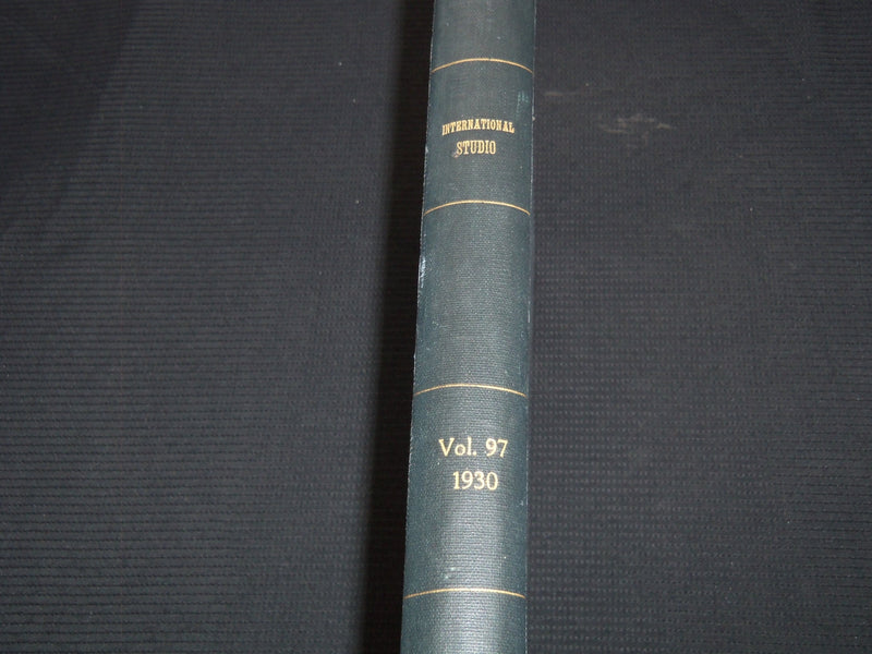 1930 SEPT-DEC THE INTERNATIONAL STUDIO MAGAZINE BOUND VOLUME - KD 1870F