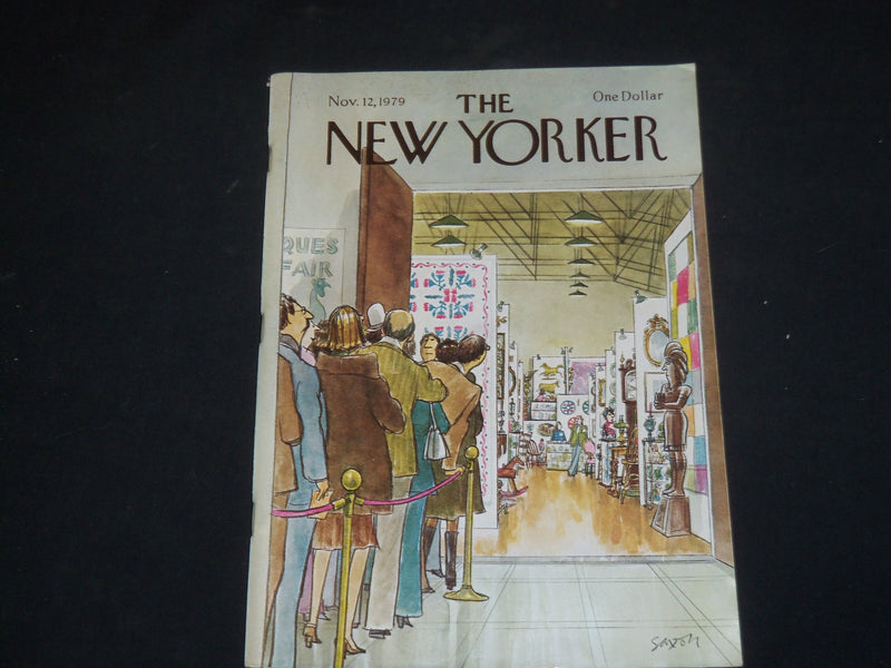 1979 NOVEMBER 12 THE NEW YORKER MAGAZINE - ILLUSTRATED COVER - NY 1254