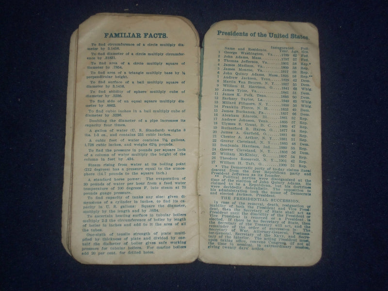 1910 CLEVELAND & WHITEHILL CO.-CATALOG & ACCOUNT BOOK - RR SPECIAL COAT - J 6445