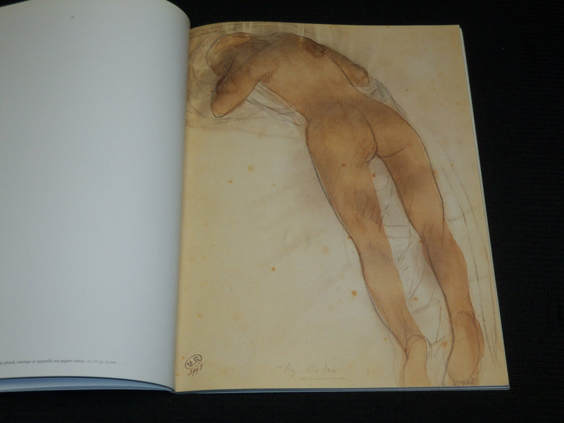 2003 RODIN AQUARELLES ET DESSINS EROTIQUES SOFTCOVER BOOK - R 715W