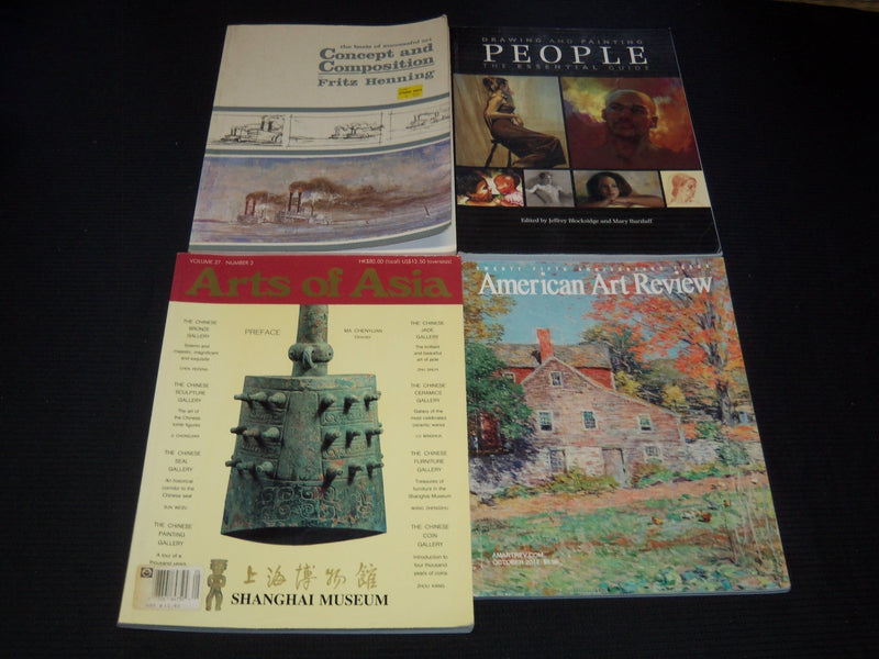 1960'S-2000'S ASSORTED SOFTCOVER ART BOOKS LOT OF 25 - KD 5U