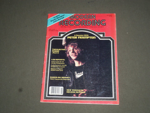 1979 OCTOBER MODERN RECORDING MAGAZINE - PETER FRAMPTON - SP 7814
