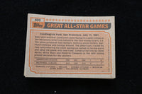 DAVE CONCEPCION ALL STAR 1983 TOPPS BASEBALL CARDS-#400- NM-MT -LOT OF 29 - #114